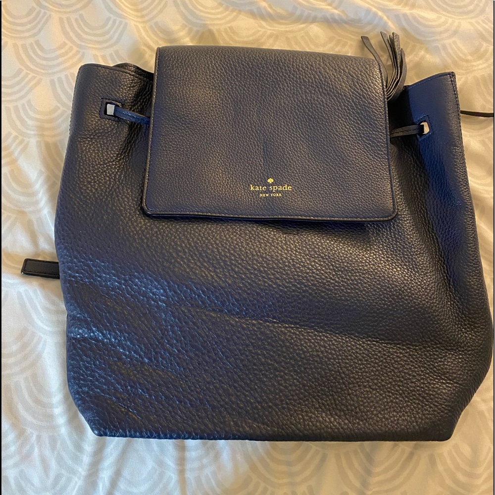 Navy Blue Kate Spade Backpack